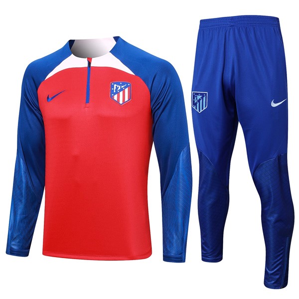 Sweatshirts Atletico Madrid 2024 Blau Rote 2